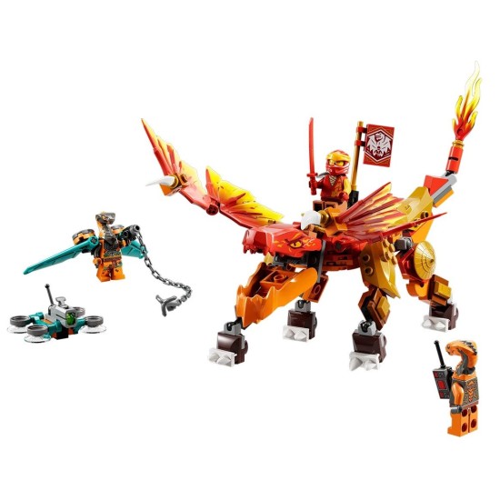 Конструктор Lego Ninjago - Огненият дракон на Kai EVO 71762