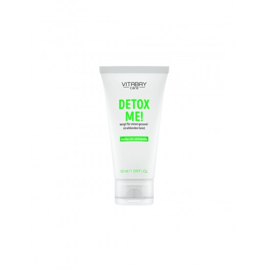 Маска за лице с активен въглен Detox Me, 50 ml