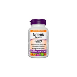 Turmeric Curcumin/ Куркума (куркумин) 600 mg x 60 капсули Webber Naturals