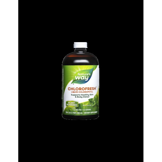 Chlorofresh® Liquid Chlorophyll/ Хлорофреш® Течен Хлорофил x 473 ml с ментов вкус Nature’s Way