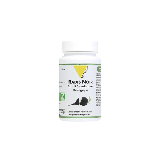 Жлъчка и черен дроб - Черна ряпа (корен), 250 mg х 60 капсули