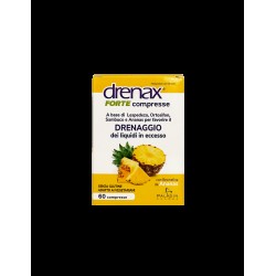 Диуретична формула за добро храносмилане и отслабване - Дренакс - Drenax® Forte с бромелаин и ананас, 60 таблетки
