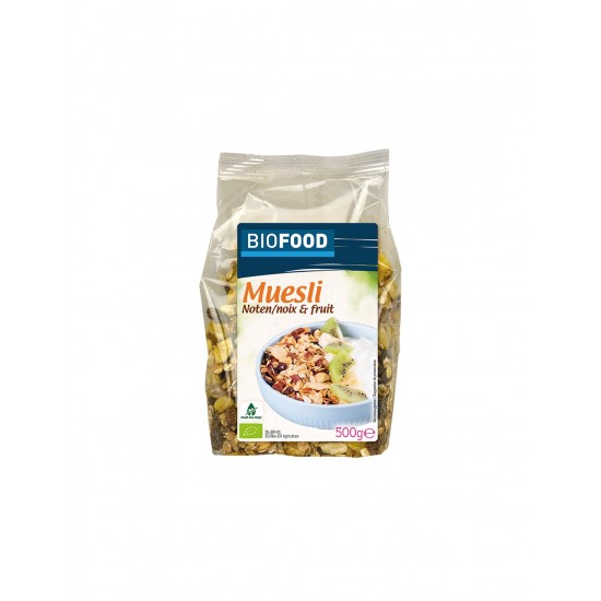 Мюсли с ядки и плодове, БИО, 500 g Мюсли с ядки и плодове, БИО, 500 g