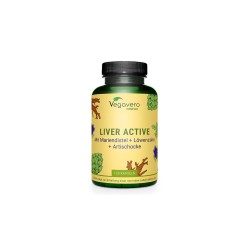 Liver Active Complex/ Билкова смес за черния дроб, 90 капсули, 100 Vegan Vegavero