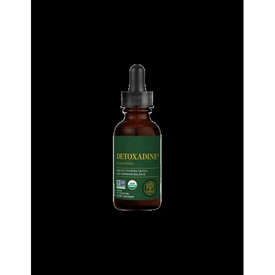 Detoxadine® Nascent Iodine - Detoxadine® сертифициран органичен атомен йод,  29,6 ml Global Healing