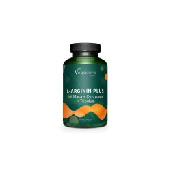 Л-Аргинин Плюс Мака, Кордицепс и Трибулус -  L-Arginin Plus (mit Maca, Cordyceps, Tribulus), 180 капсули