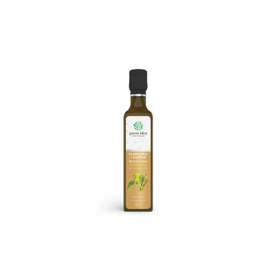 Грижа за черния дроб и жлъчката - Глухарче + Коприва, 250 ml