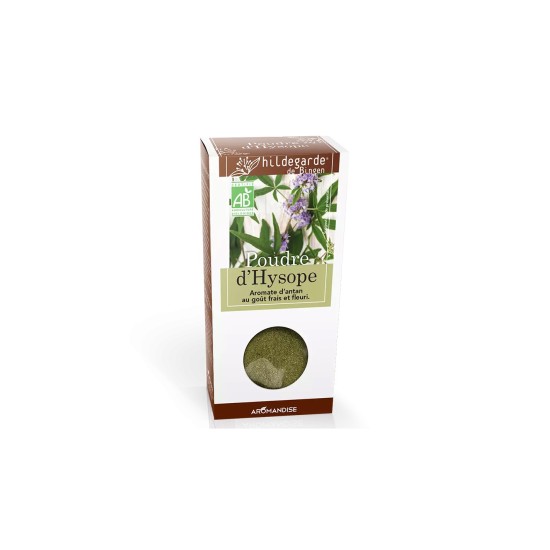 Исоп на прах за подправяне на ястия, месо и дресинги, 25 g Исоп на прах за подправяне на ястия, месо и дресинги, 25 g