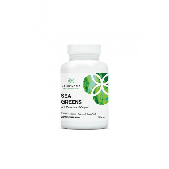 Фитоминерален комплекс + Келп Sea Greens, 60 капсули