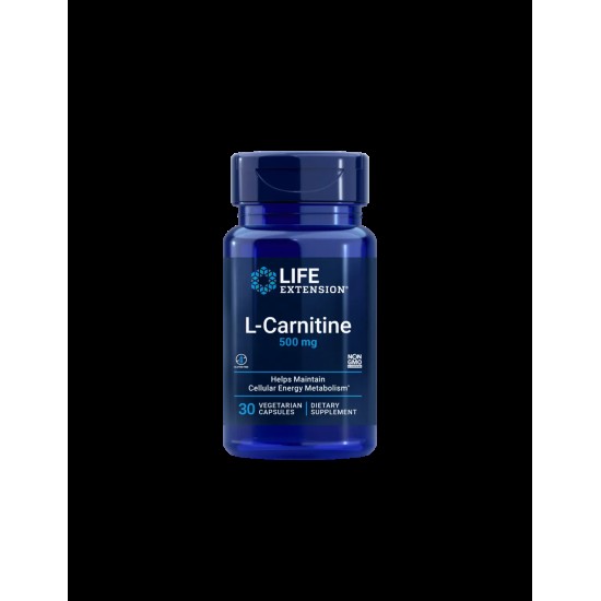 Клетъчно здраве и нервна система - L-Карнитин (тартарат), 500 mg x 30 капсули