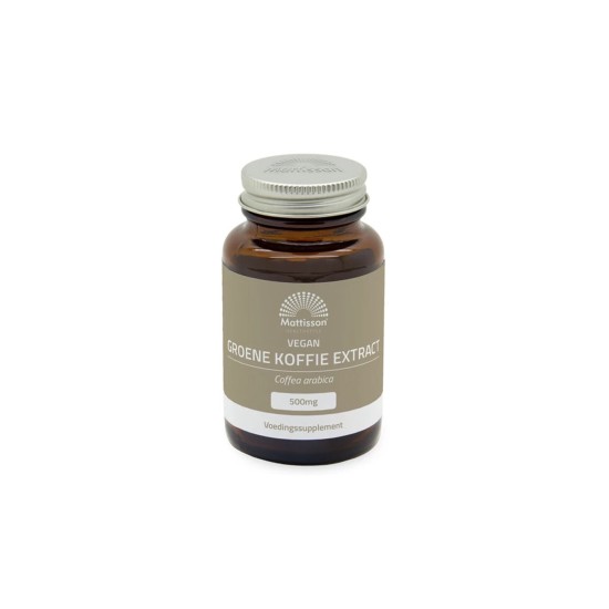 Здравословно отслабване - Зелено кафе, 500 mg x 60 капсули