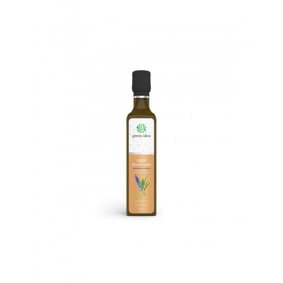 Дихателна система - Тръстиков сироп с исоп и хибискус, 250 ml Дихателна система - Тръстиков сироп с исоп и хибискус, 250 ml