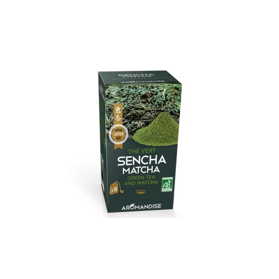 Зелен чай и Матча, 18 филтърни пакетчета