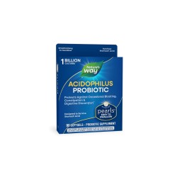 Pearls® Probiotic/ Пърлс® Пробиотик, 1 млрд. активни пробиотици x 90 софтгел капсули Nature’s Way