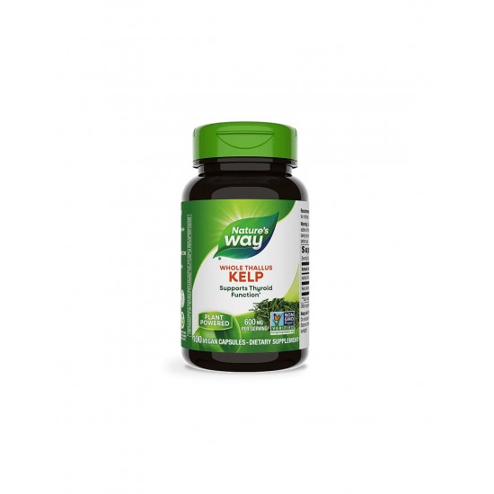 Kelp Whole Thallus/ Келп / Kафяви водорасли 600 mg x 100 капсули Nature’s Way