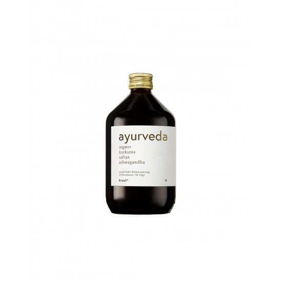 Еликсир Аюрведа - Oxymel Ayurveda с шафран, ашваганда и куркума, 500 ml, 50 дози