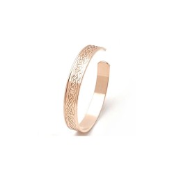 Медна гривна с келтски мотиви 3/8 - при болки в ставите, размер M/L Медна гривна с келтски мотиви 3/8 - при болки в ставите, размер M/L