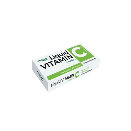 Витамин С 500 mg - 5 ml, разтвор,10 ампули в кутия