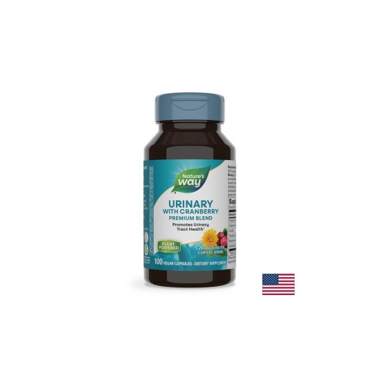 Urinary with Cranberry/ Уринари с Червена боровинка х 100 капсули Nature’s Way