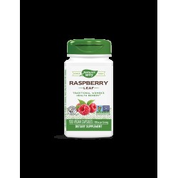 Малина (лист) - При хормонален дисбаланс и проблеми с месечния цикъл, 450 mg, 100 капсули