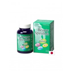 Японска спирулина + млечно-кисели бактерии и магнезий - Beauty Spirulina, 550 таблетки Японска спирулина + млечно-кисели бактерии и магнезий - Beauty Spirulina, 550 таблетки