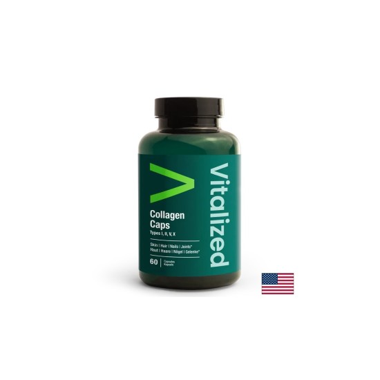 Красива кожа - здрави стави - Морски колаген + яйчена мембрана, яйчени черупки, витамин С и цинк, 60 капсули