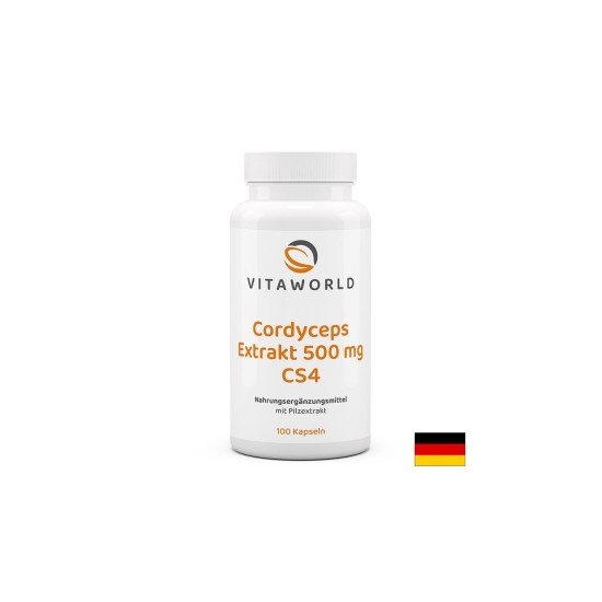Имунитет - Екстракт от гъба Кордицепс CS4, 500 mg x 100 капсули