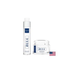 Серум (50 ml) и крем (45 g) за лице с Метиленово синьо и NAD+ - Ултра регенерираща и подмладяваща грижа