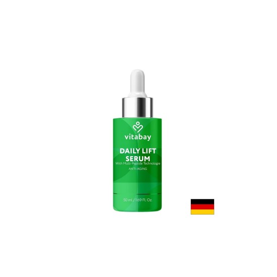 Дневен антиейдж серум за лице с пептиди, 50 ml