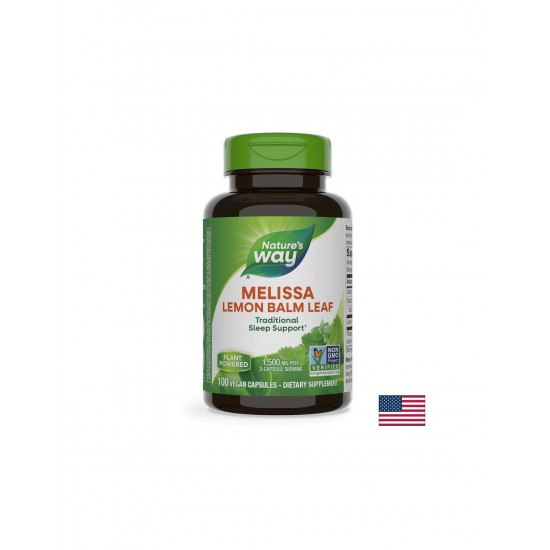 Melissa Lemon Balm Leaf/ Маточина (лист) 500 mg х 100 капсули Nature’s Way Melissa Lemon Balm Leaf/ Маточина (лист) 500 mg х 100 капсули Nature’s Way