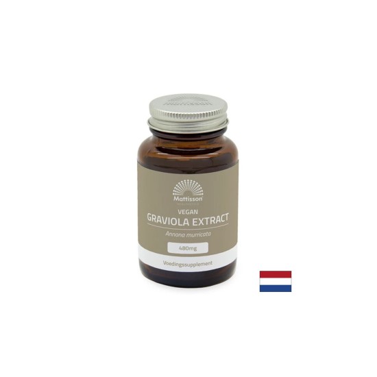 Гравиола (екстракт от плод) - Антиоксидантна защита и клетъчен баланс, 480 mg х 60 капсули
