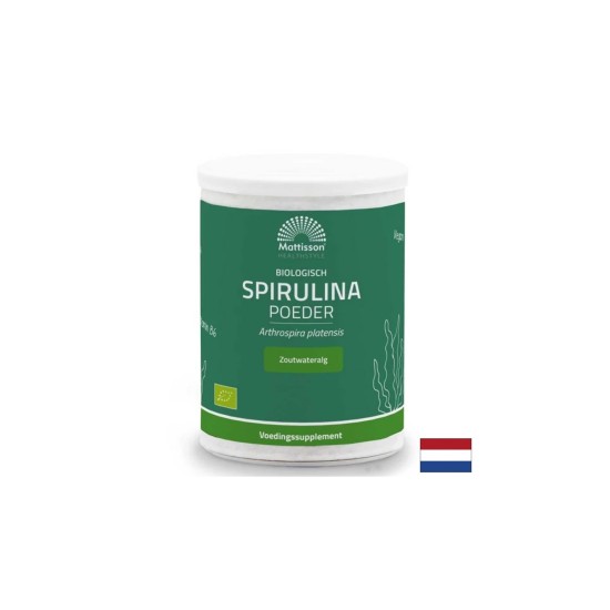 Спирулина за енергия и детокс, 125 g прах