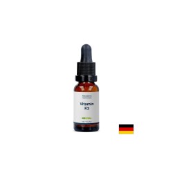Витамин K2 (менахинон МК-7) - Костно здраве и калциев баланс, 20 ml капки, 75 дози