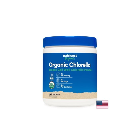 Хлорела – енергия и клетъчен детокс с водорасли, 227 g прах