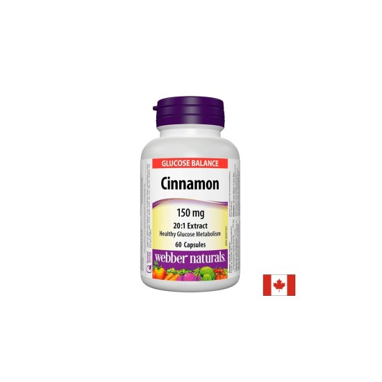 Канела - За балансирани нива на кръвната захар, 150 mg х 60 капсули Канела - За балансирани нива на кръвната захар, 150 mg х 60 капсули