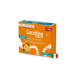 L-Карнитин Форте (с креатин, L-аргинин, L-карнозин, витамини и минерали) - Енергия и издръжливост, 14 сашета, с вкус на портокал