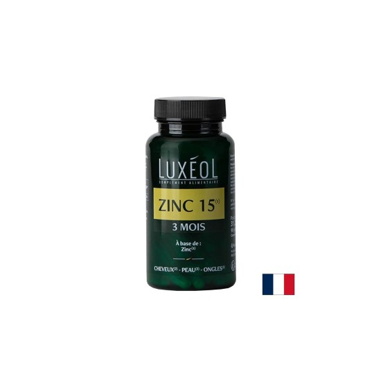 Цинк (цитрат) за имунитет, коса и кожа, 15 mg х 90 капсули