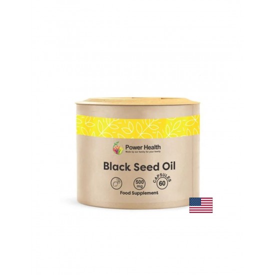 Черен кимион – Подпомага имунитета, храносмилането и антиоксидантната защита, 500 mg, 60 капсули Черен кимион – Подпомага имунитета, храносмилането и антиоксидантната защита, 500 mg, 60 капсули