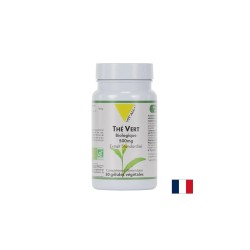 Зелен чай – Антиоксидантна защита и контрол на теглото, 500 mg, 30 капсули