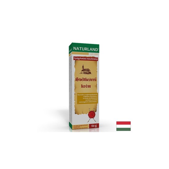 Масажен крем с шведска горчивка, камфор и ментол – За отпускане и тонус, 60 g