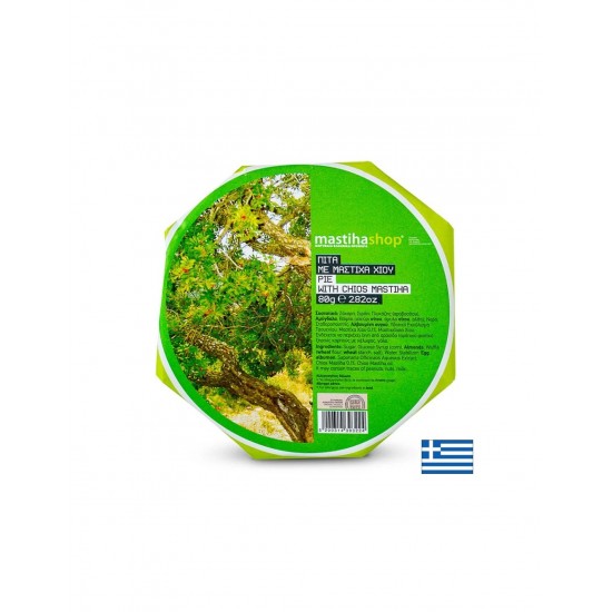 Пита с вафлени кори и мастиха – Деликатен вкус от гръцката традиция, 80 g Пита с вафлени кори и мастиха – Деликатен вкус от гръцката традиция, 80 g