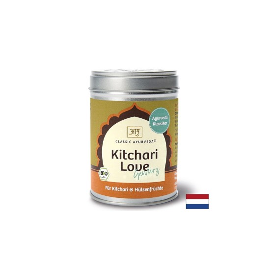 Кичари аюрведична подправка БИО – За леко храносмилане и вътрешен баланс, 100 g Кичари аюрведична подправка БИО – За леко храносмилане и вътрешен баланс, 100 g