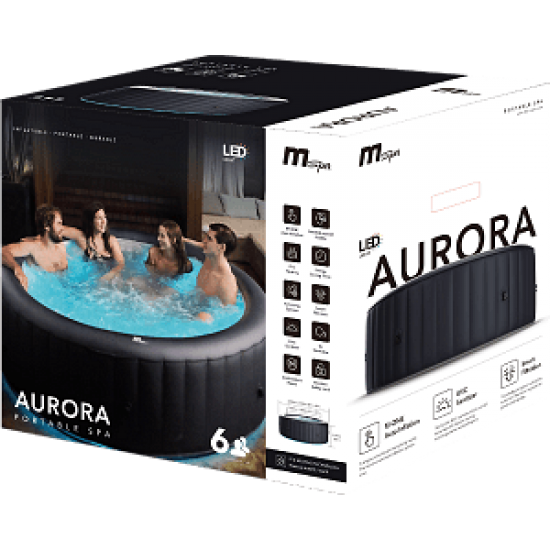 Надуваемо джакузи Aurora, кръгло, 6 места | MSPA