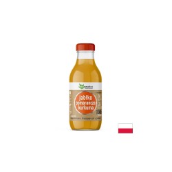 Ябълка + Портокал + Куркума – Тонус и антиоксидантна подкрепа, сок 300 ml