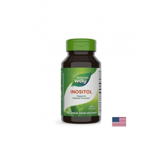 Inositol / Инозитол / Витамин В8 500 mg х 100 капсули Nature’s Way Inositol / Инозитол / Витамин В8 500 mg х 100 капсули Nature’s Way