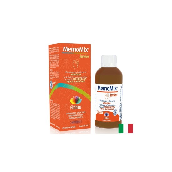 За памет и концентрация при деца – С фосфатидил серин, женшен и родиола, Memo Mix Junior, 100 ml сироп