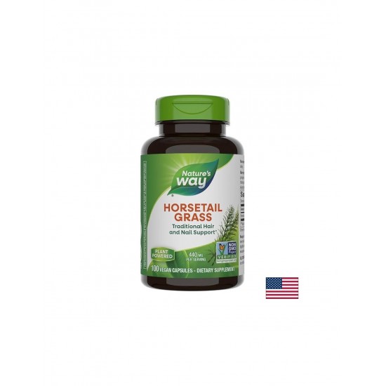 Horsetail Grass/ Полски хвощ (трева) 440 mg x 100 капсули Nature’s Way Horsetail Grass/ Полски хвощ (трева) 440 mg x 100 капсули Nature’s Way