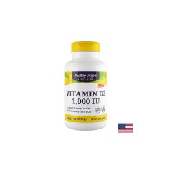 Витамин D3 – За кости, имунитет и енергия, 1000 IU/ 25 µg, 360 капсули