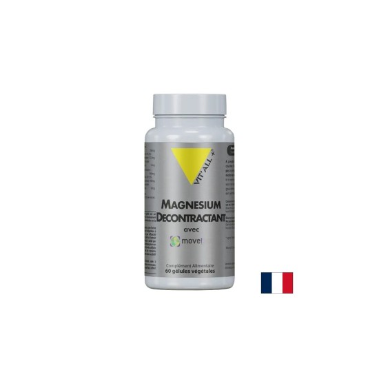 Магнезий (бисглицинат) + Лимонова вербена + ГАБА – За нервната система, 60 капсули