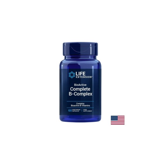 Биоактивен Витамин B комплекс – Енергия, нервна система и фокус, 60 капсули